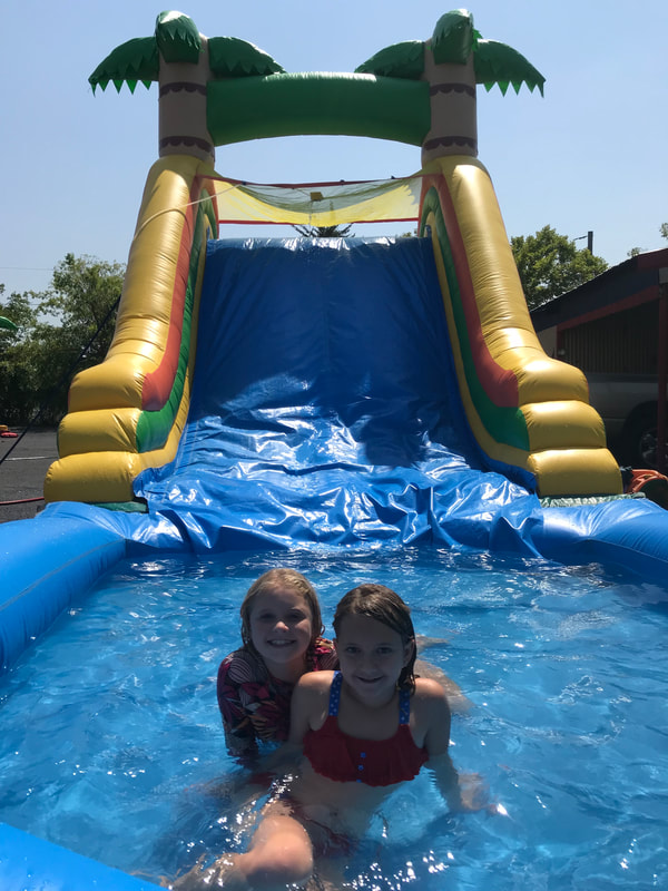 Inflatable Water Slides and Water Games for rent.
